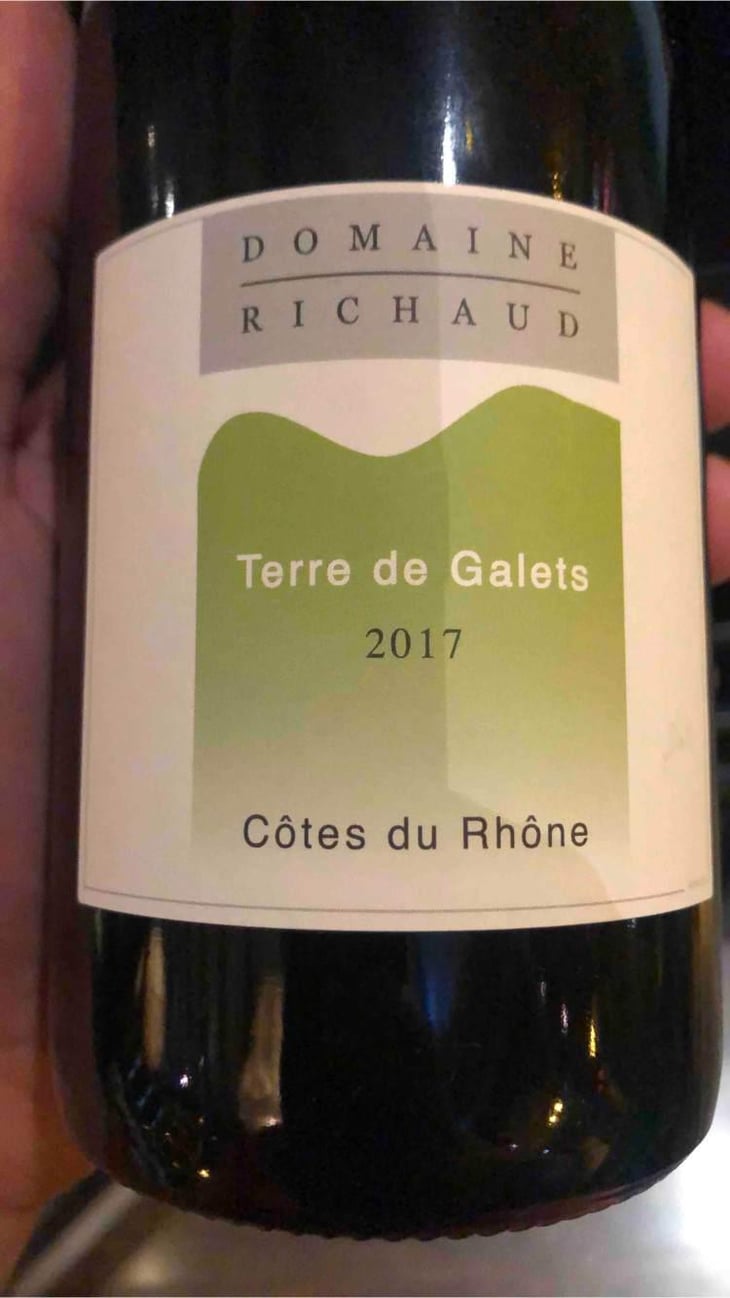 Terre de Galets - Domaine Marcel Richaud - Marcel Richaud -2016