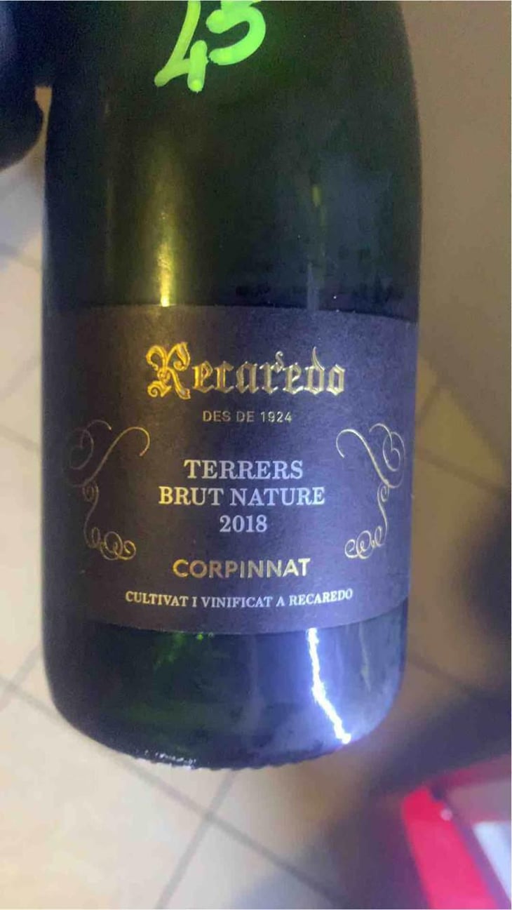 Terrers Brut Nature - Recaredo - Ton Mata 