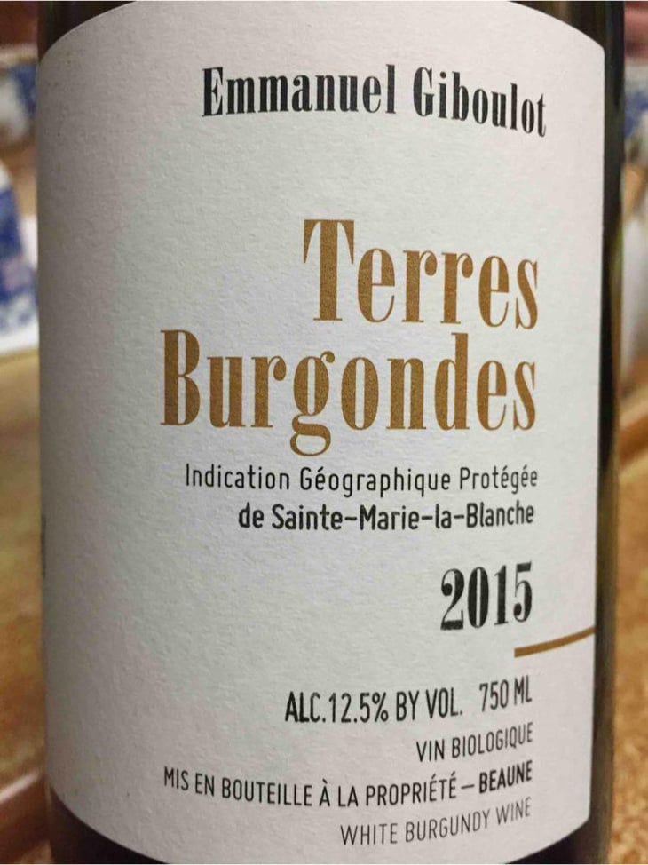 Terres Burgondes - Domaine Emmanuel Giboulot - Emmanuel Giboulot 