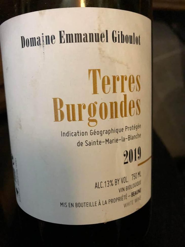 Terres Burgondes - Domaine Emmanuel Giboulot - Emmanuel Giboulot 