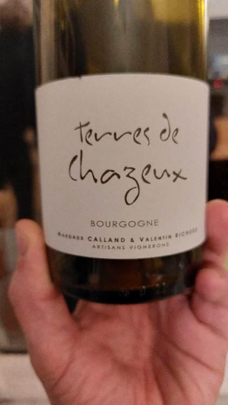 Terres De Chazeux - Domaine La Vigne Mouton - Margaux Calland & Valentin Richoux 