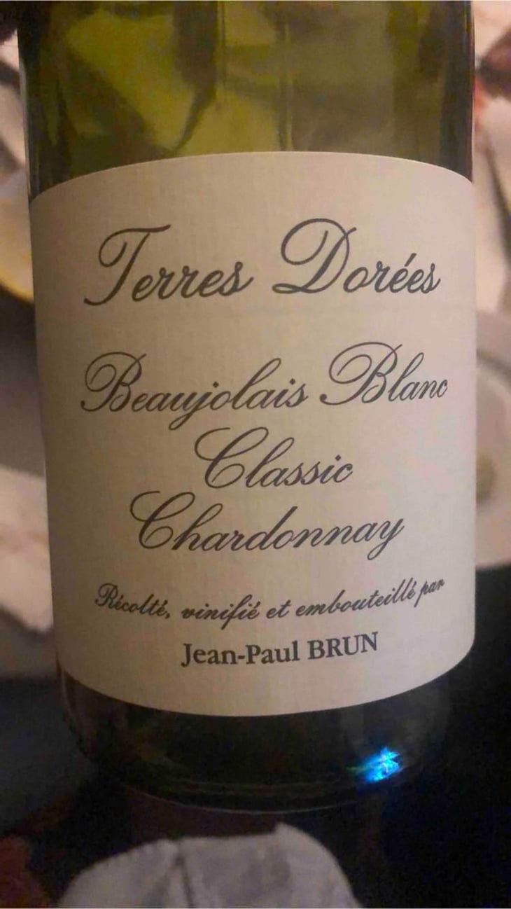 Beaujolais Blanc - Domaine des Terres Dorées - Jean-Paul Brun 