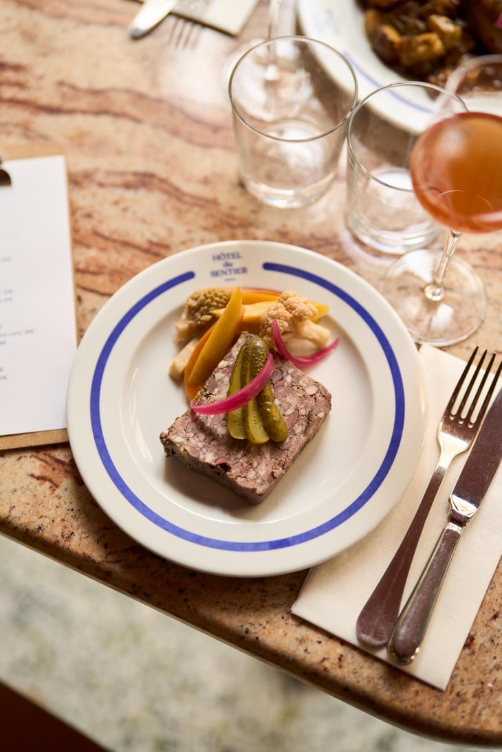 Terrine De Campagne Maison - Restaurant Hôtel du Sentier - 776588