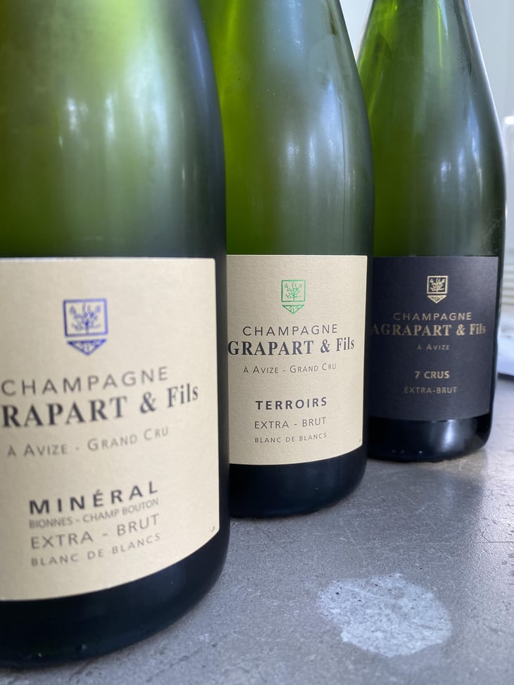 Terroirs Extra Brut Blanc de Blancs Grand Cru - Champagne Agrapart & Fils - Nathalie & Pascal Agrapart 