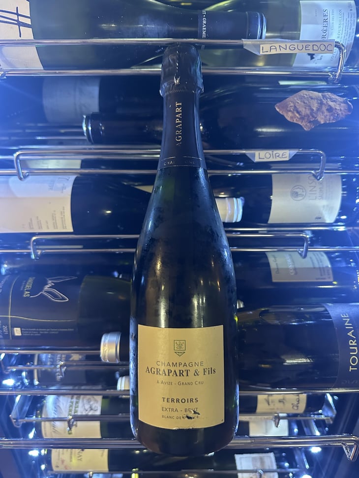 Terroirs Extra Brut Blanc de Blancs Grand Cru - Champagne Agrapart & Fils - Nathalie & Pascal Agrapart 