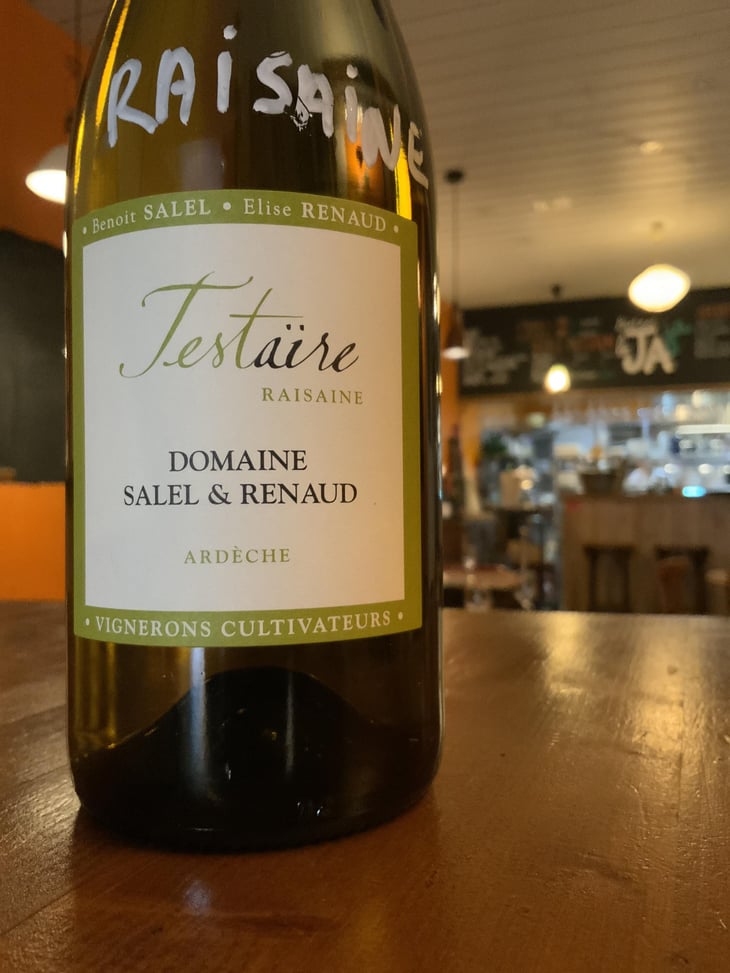 Testaïre - Domaine Salel & Renaud - Elise Renaud & Benoit Salel 