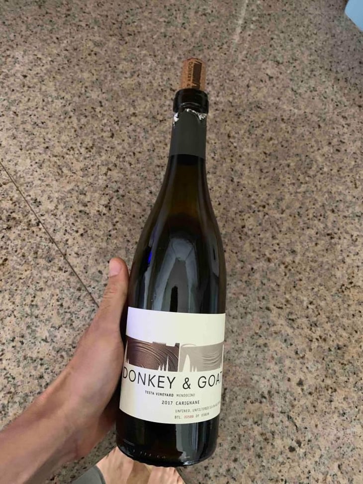 Testa Vineyard Carignane - Donkey & Goat - Jared & Tracey Brandt 