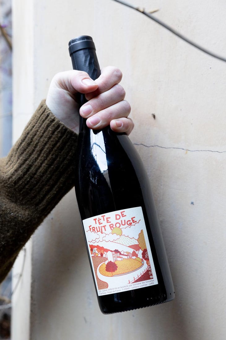 Tête de fruit - Domaine des Sonnettes - Sonshine Vins - Edouard Gouyette & Lisanne van Son 