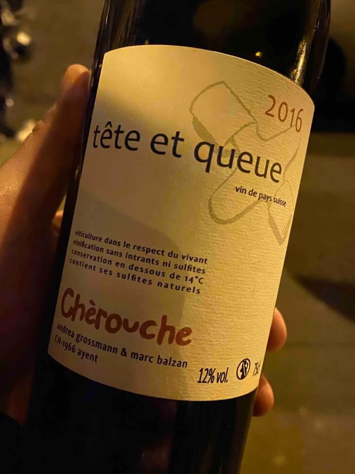 Tête Et Queue - Domaine de Chèrouche - Andrea Grossmann & Marc Balzan 