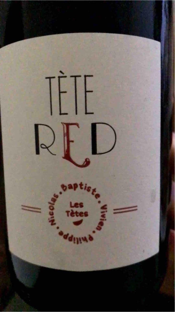 Tète Red - Domaine Grosbois - Sylvain & Nicolas Grosbois 