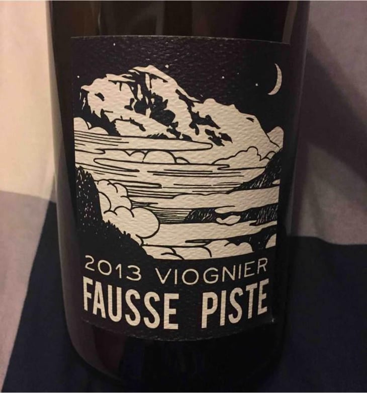 The Alpine Selection 2013 Viognier - Fausse Piste - Jesse & Maryna Skiles 