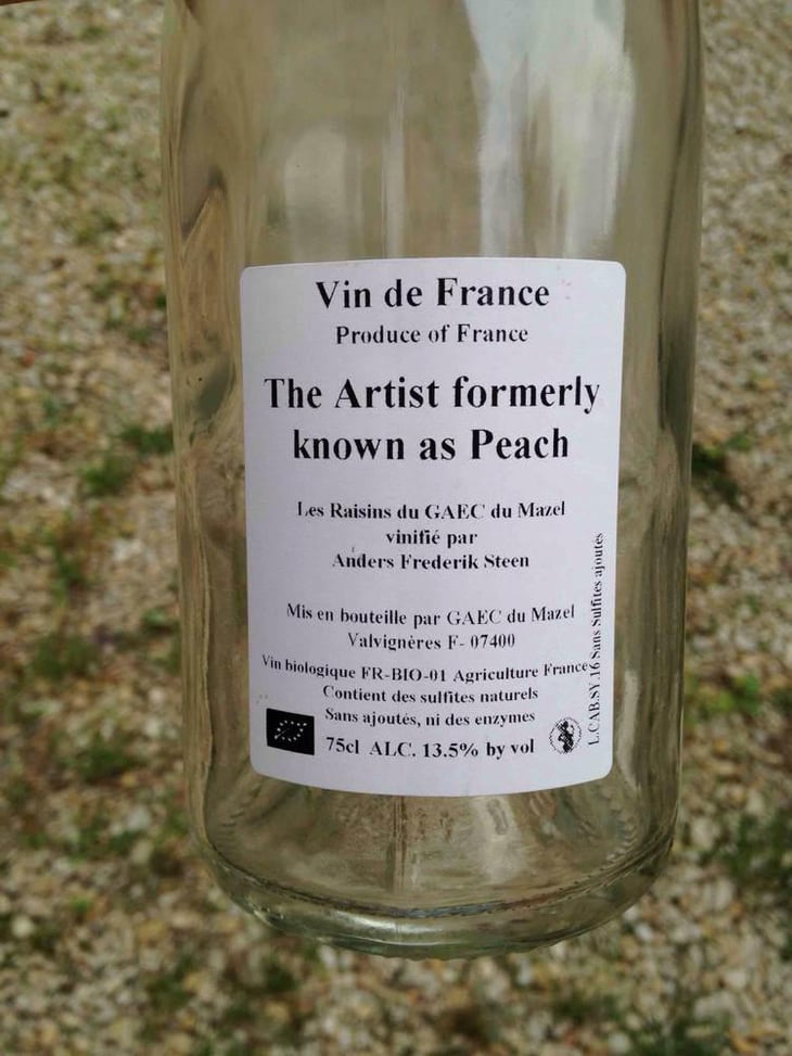 The Artist formerly known as Peach - Anders Frederik Steen & Anne Bruun Blauert - Anders Frederik Steen & Anne Bruun Blauert 