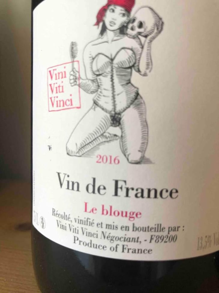 Le Blouge - VDF - Vini Viti Vinci - Nicolas Vauthier "Kikro" 