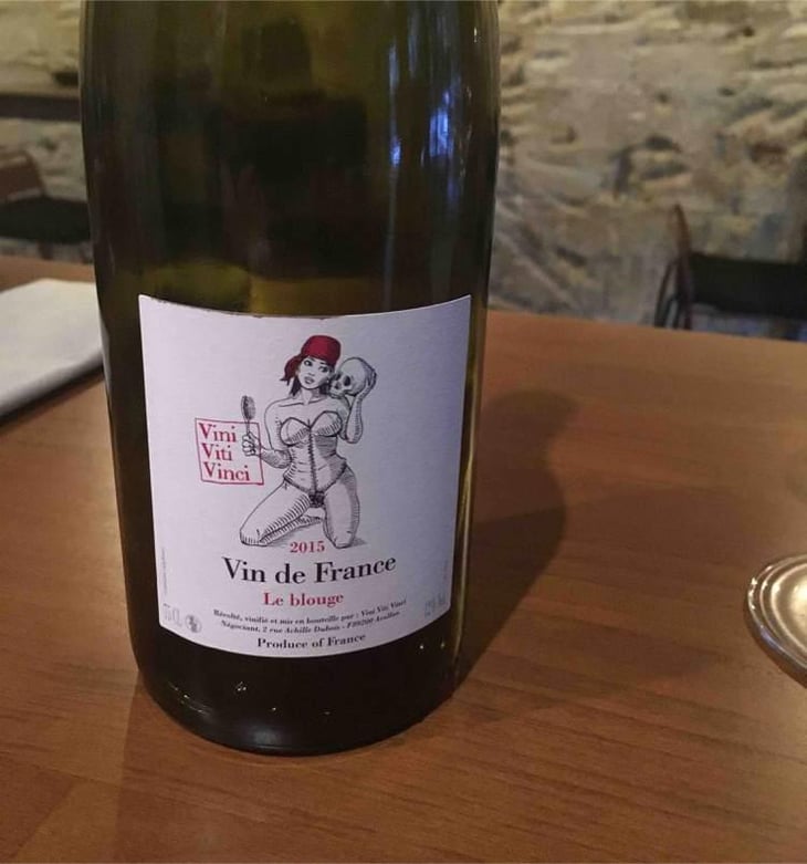 Le Blouge - VDF - Vini Viti Vinci - Nicolas Vauthier "Kikro" 