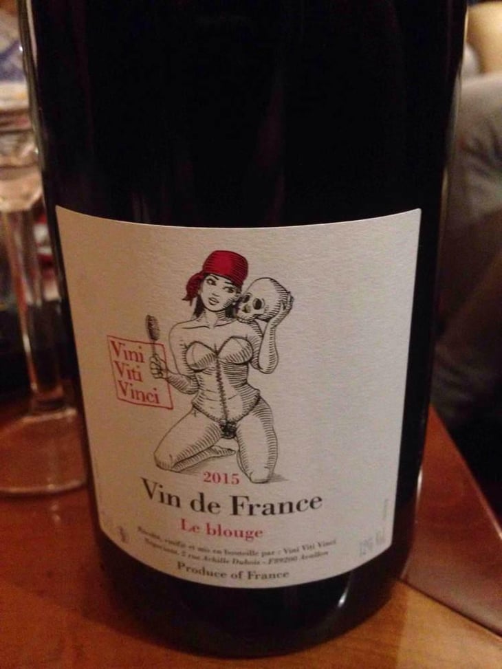 Le Blouge - VDF - Vini Viti Vinci - Nicolas Vauthier "Kikro" 