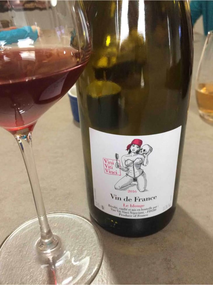 Le Blouge - VDF - Vini Viti Vinci - Nicolas Vauthier "Kikro" 