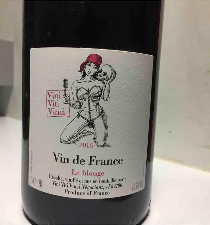 Le Blouge - VDF - Vini Viti Vinci - Nicolas Vauthier "Kikro" 