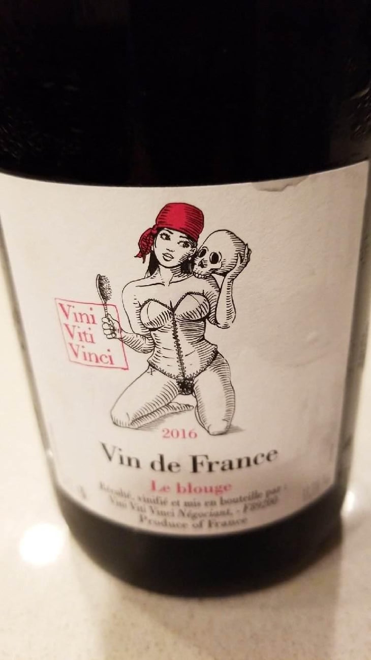 Le Blouge - VDF - Vini Viti Vinci - Nicolas Vauthier "Kikro" 