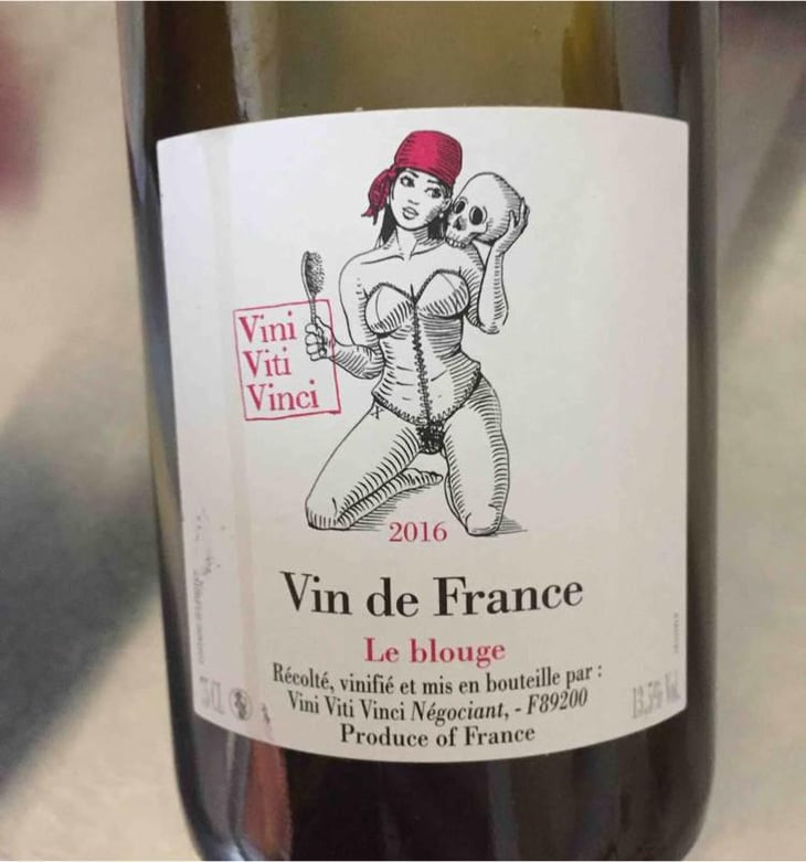 Le Blouge - VDF - Vini Viti Vinci - Nicolas Vauthier "Kikro" 