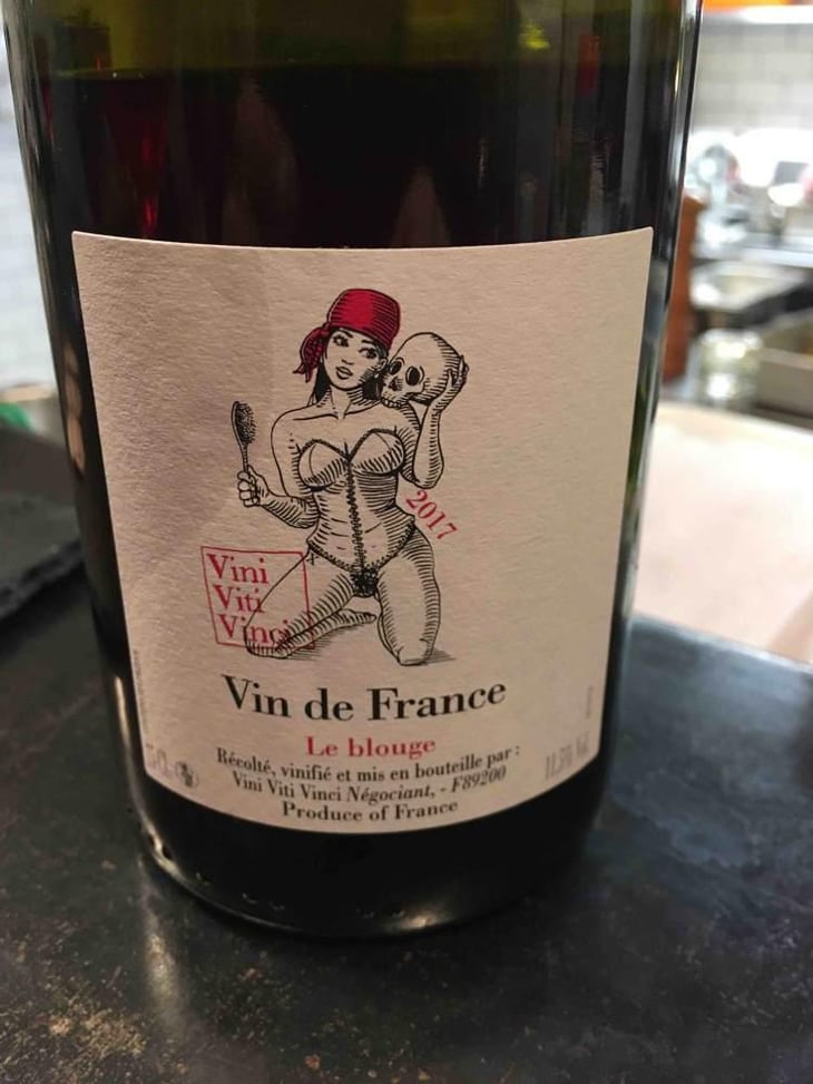 Le Blouge - VDF - Vini Viti Vinci - Nicolas Vauthier "Kikro" 