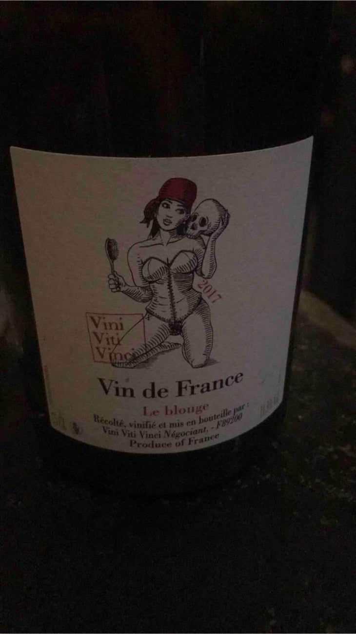 Le Blouge - VDF - Vini Viti Vinci - Nicolas Vauthier "Kikro" 