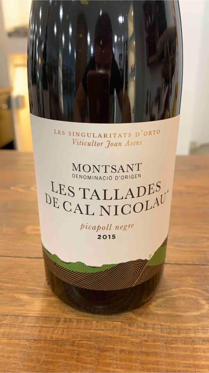 Les Tallades de Cal Nicolau - Orto Vins - Joan Asens 