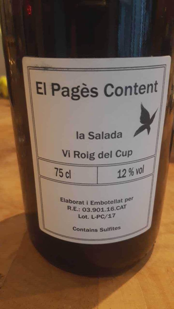 El Pagès Content Orange - Celler La Salada - Toni Carbó 