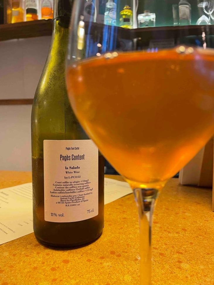 El Pagès Content Orange - Celler La Salada - Toni Carbó 