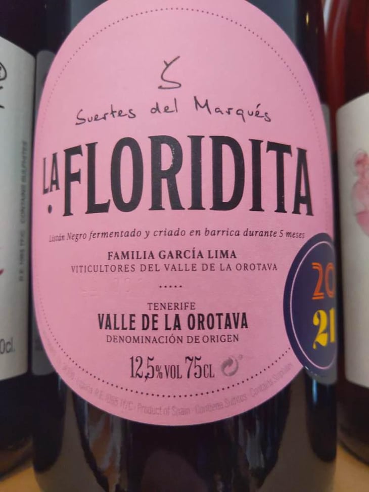 La Floridita - Bodegas Suertes Del Marques - Jonatan Garcia Lima & Luis Seabra 