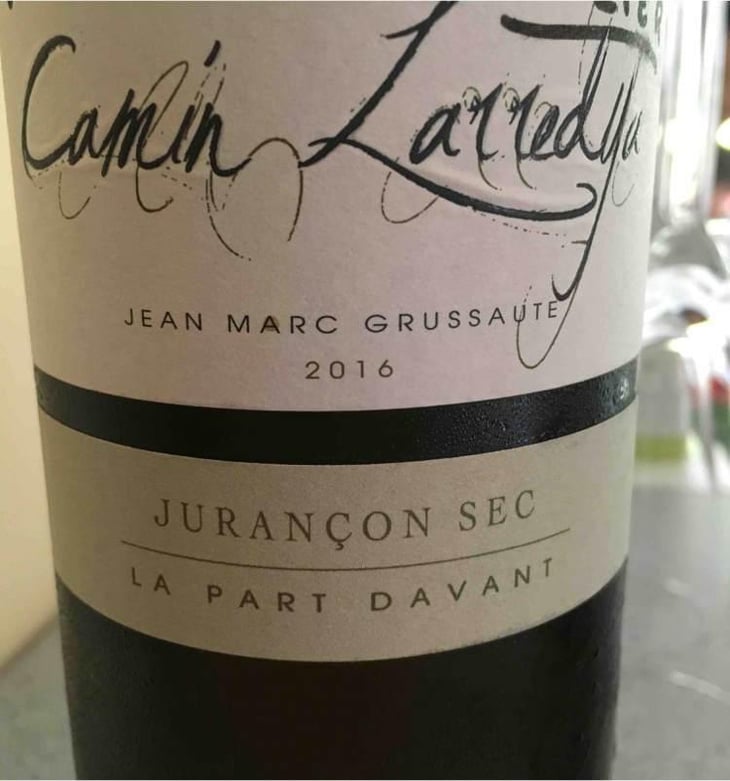 La Part Davant - Domaine Camin Larredya - Jean-Marc Grussaute 
