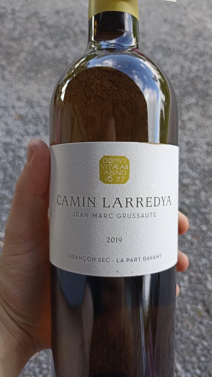 La Part Davant - Domaine Camin Larredya - Jean-Marc Grussaute 