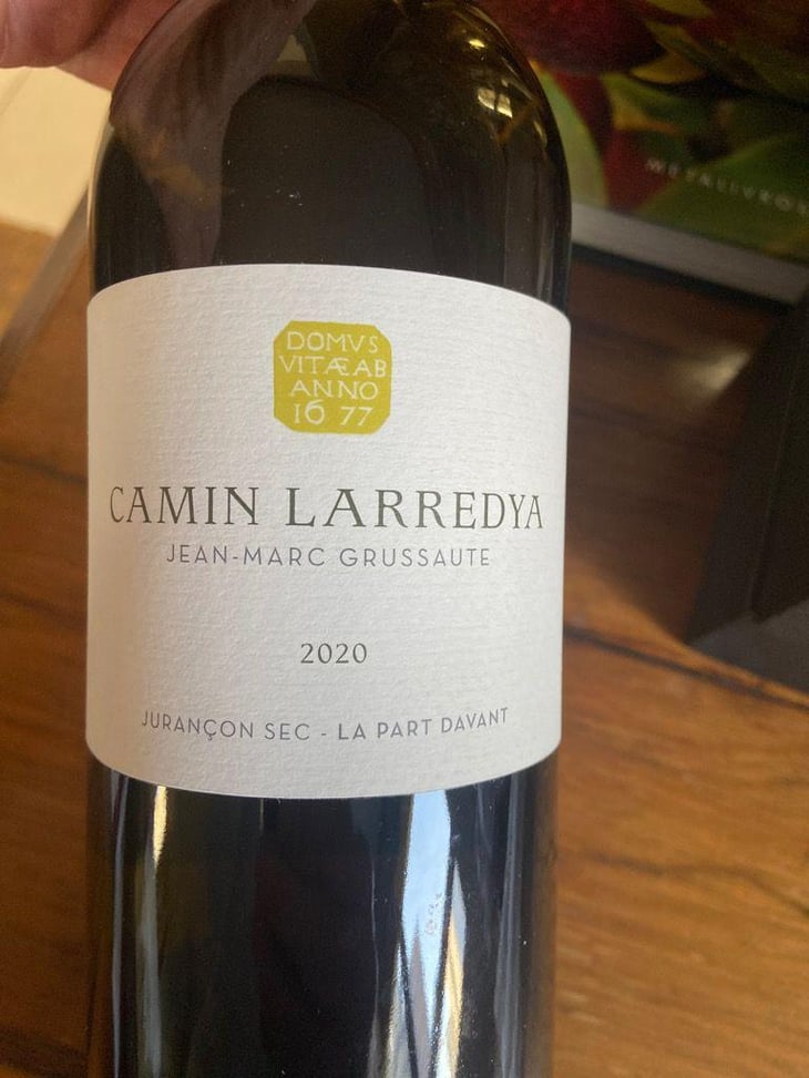 La Part Davant - Domaine Camin Larredya - Jean-Marc Grussaute 