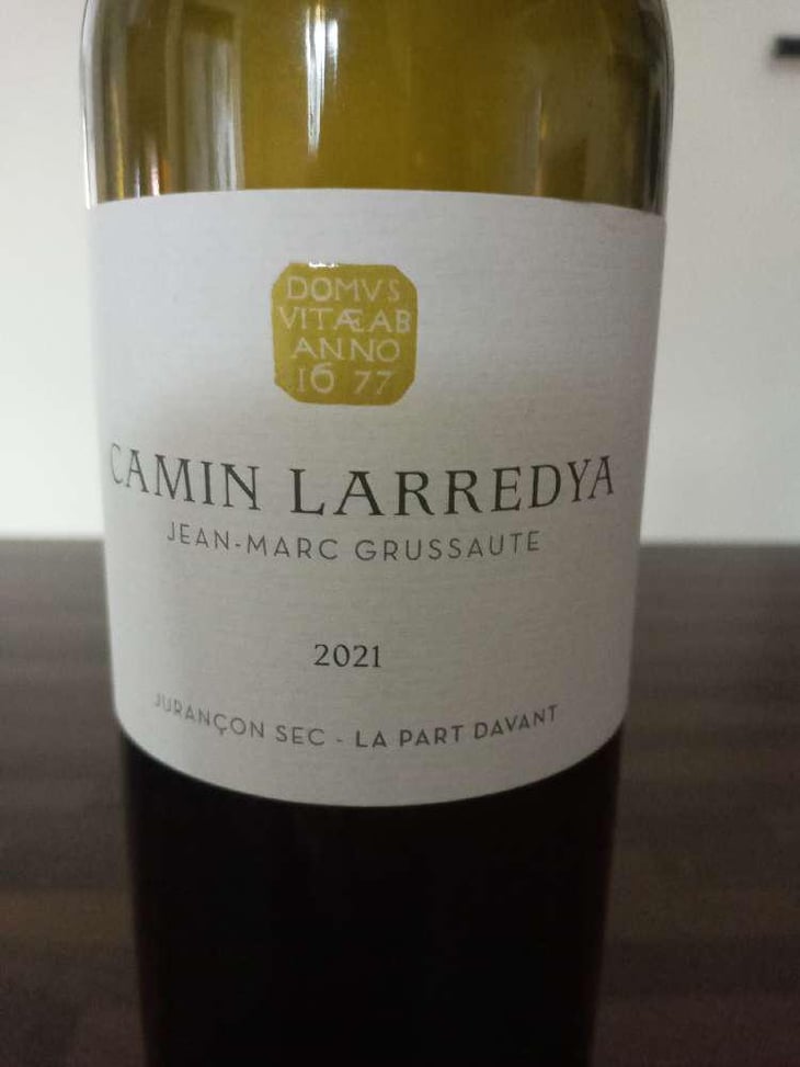 La Part Davant - Domaine Camin Larredya - Jean-Marc Grussaute 