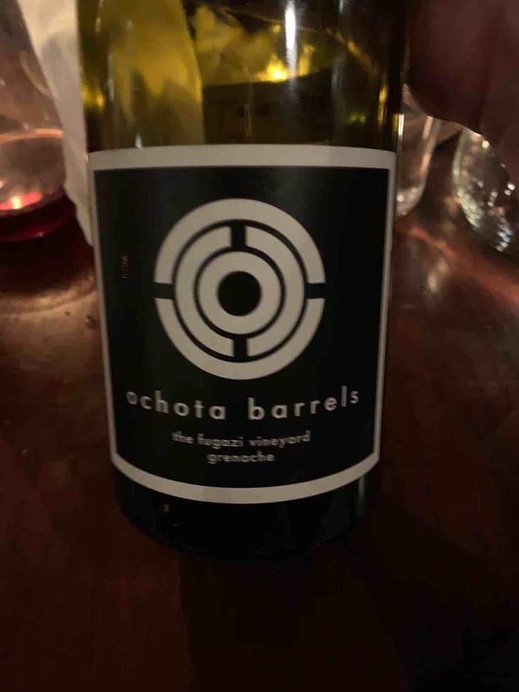 The Fugazi Vineyard Grenache - Ochota Barrels - Amber & Taras Ochota 