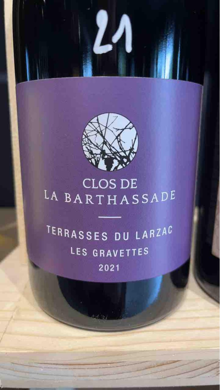 Les Gravettes - Clos de la Barthassade - Hélène & Guillaume Baron -2019