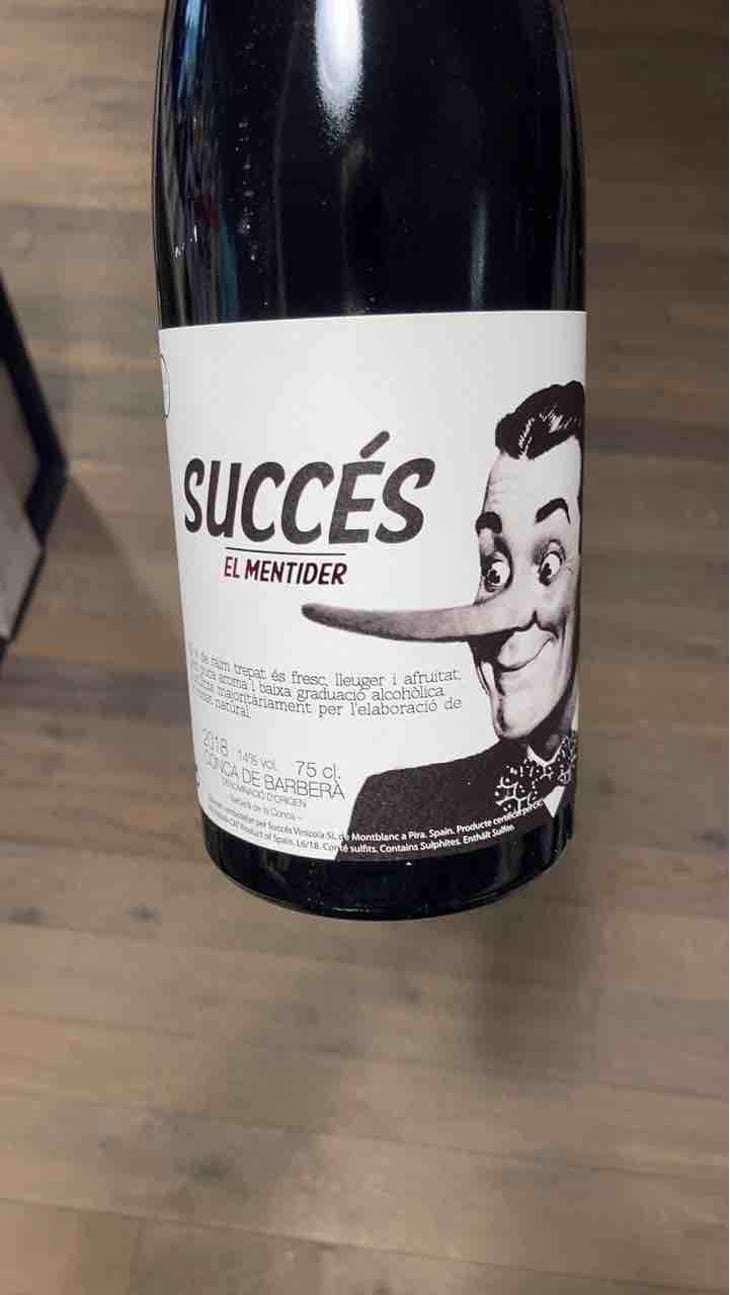 El Mentider - Celler Succés Vinícola - Mariona Vendrell & Albert Canela 