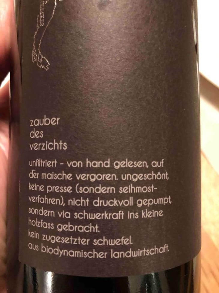 Zauber Des Verzichts (roesler) - Schmelzers Weingut - Georg & Elisabeth Schmelzer 