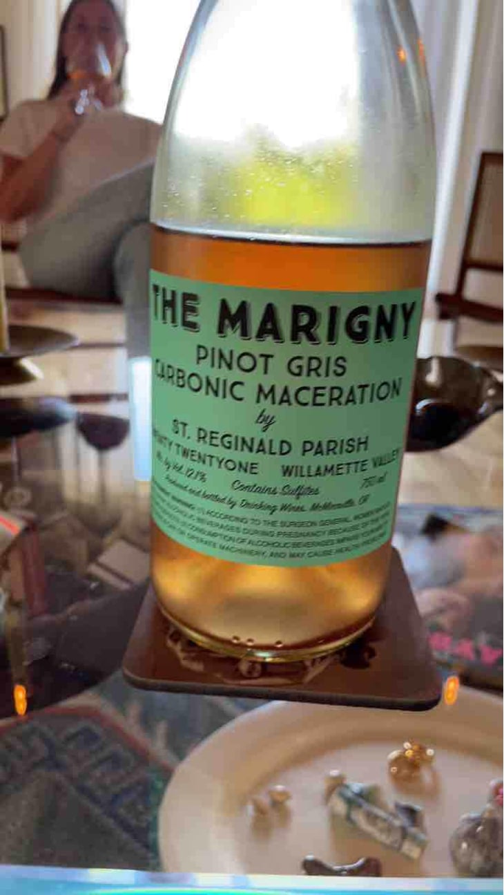 The Marigny Pinot Gris Carbonic Maceration - St. Reginald Parish - Andrew Reginald Young 
