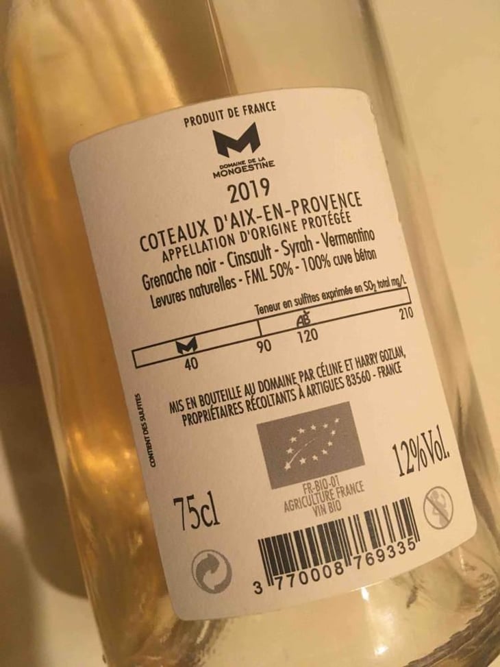 Les Monges (Rosé) - Domaine de la Mongestine - Maxime Gamard , Céline & Harry Gozlan 