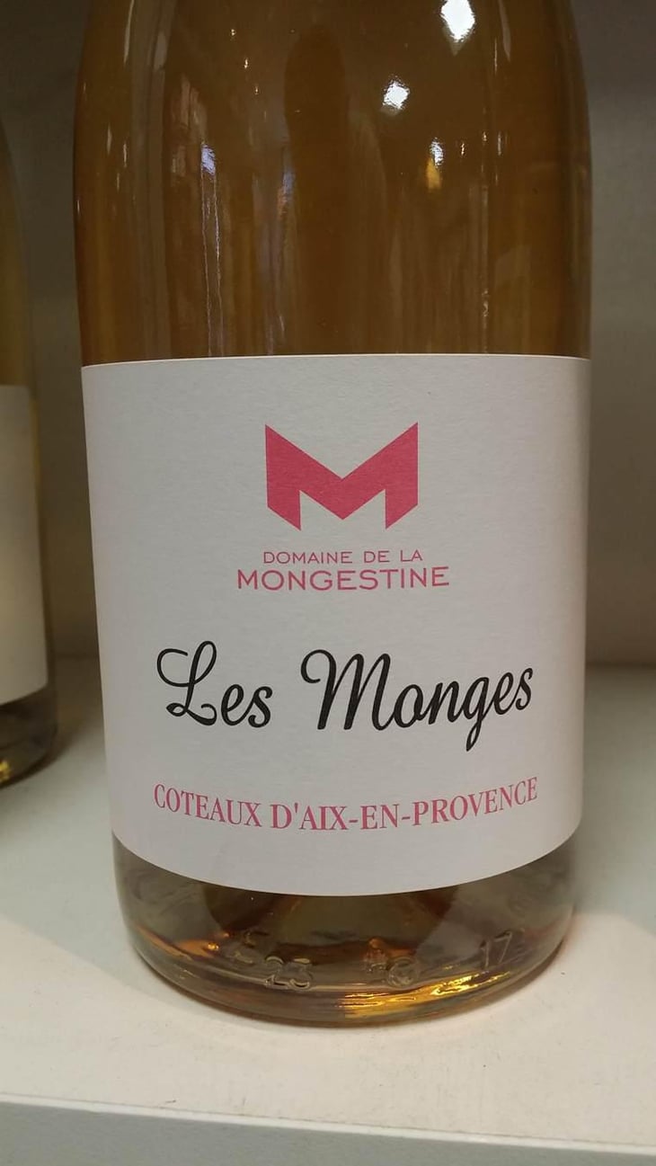 Les Monges ( Blanc ) - Domaine de la Mongestine - Maxime Gamard , Céline & Harry Gozlan 