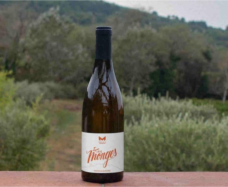 Les Monges ( Blanc ) - Domaine de la Mongestine - Maxime Gamard , Céline & Harry Gozlan 