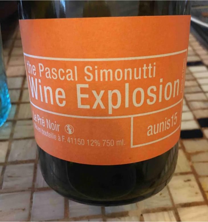 The Pascal Simonutti Wine Explosion - Le Pré Noir - Pascal Simonutti 