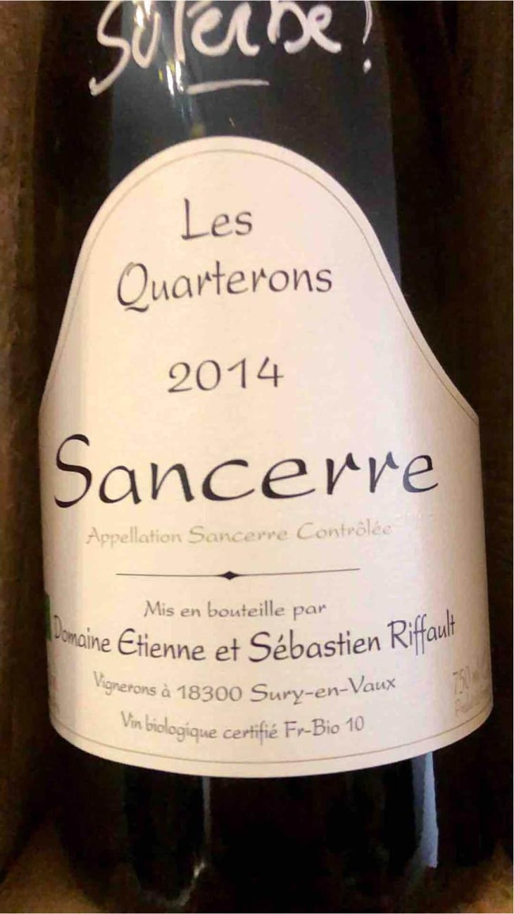 Les Quarterons (blanc) - Sébastien Riffault - Sébastien Riffault 