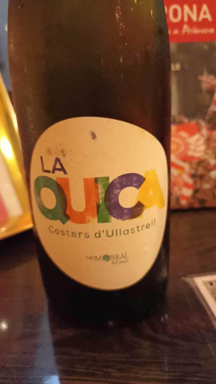 La Quica - Celler Can Morral del Molí - Maria Font & Xavier Morral 