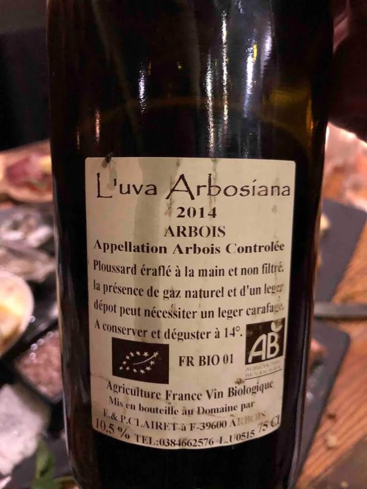 L'Uva Rouge - Domaine de la Tournelle - Evelyne Clairet 
