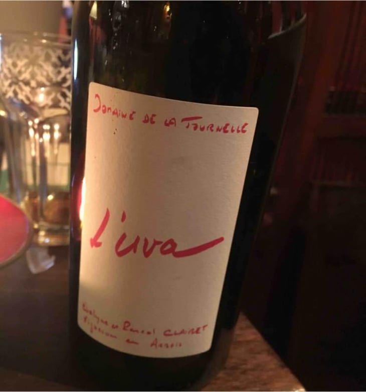 L'Uva Rouge - Domaine de la Tournelle - Evelyne Clairet 