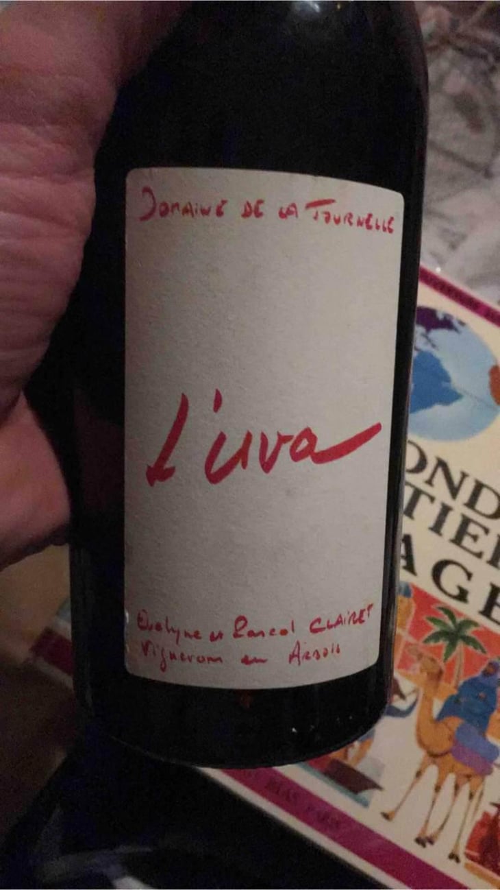 L'Uva Rouge - Domaine de la Tournelle - Evelyne Clairet 
