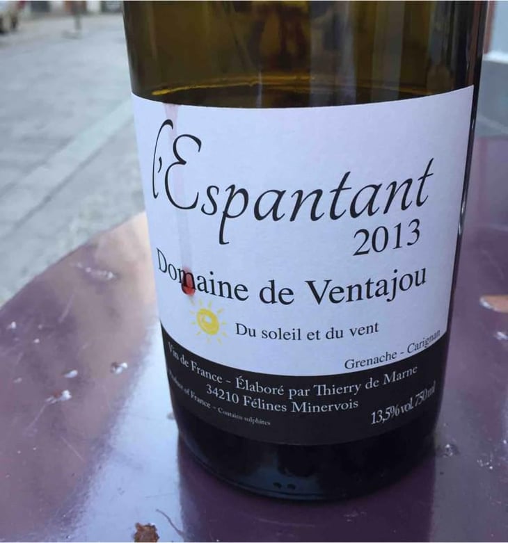 L'Espantant - Domaine De Ventajou - Thierry De Marne 