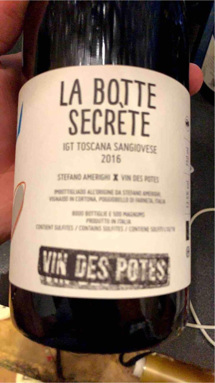 La Botte Secrète X Stefano Amerighi - Vin des Potes - Basile Passe 