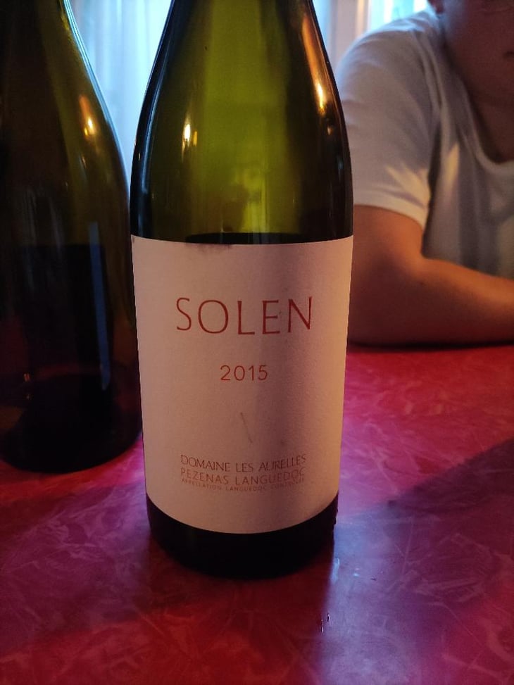 Solen - Domaines Les Aurelles - Basile & Caroline Saint-Germain -2015